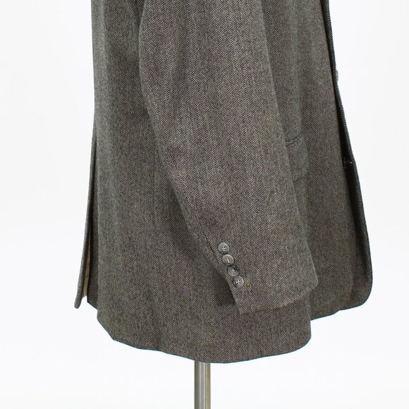 Stafford 44L Beige HB 3-Button Sport Coat Blazer Jacket B969 - Picture 8 of 11